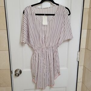 San Lorenzo NWT split sleeve dress size medium.